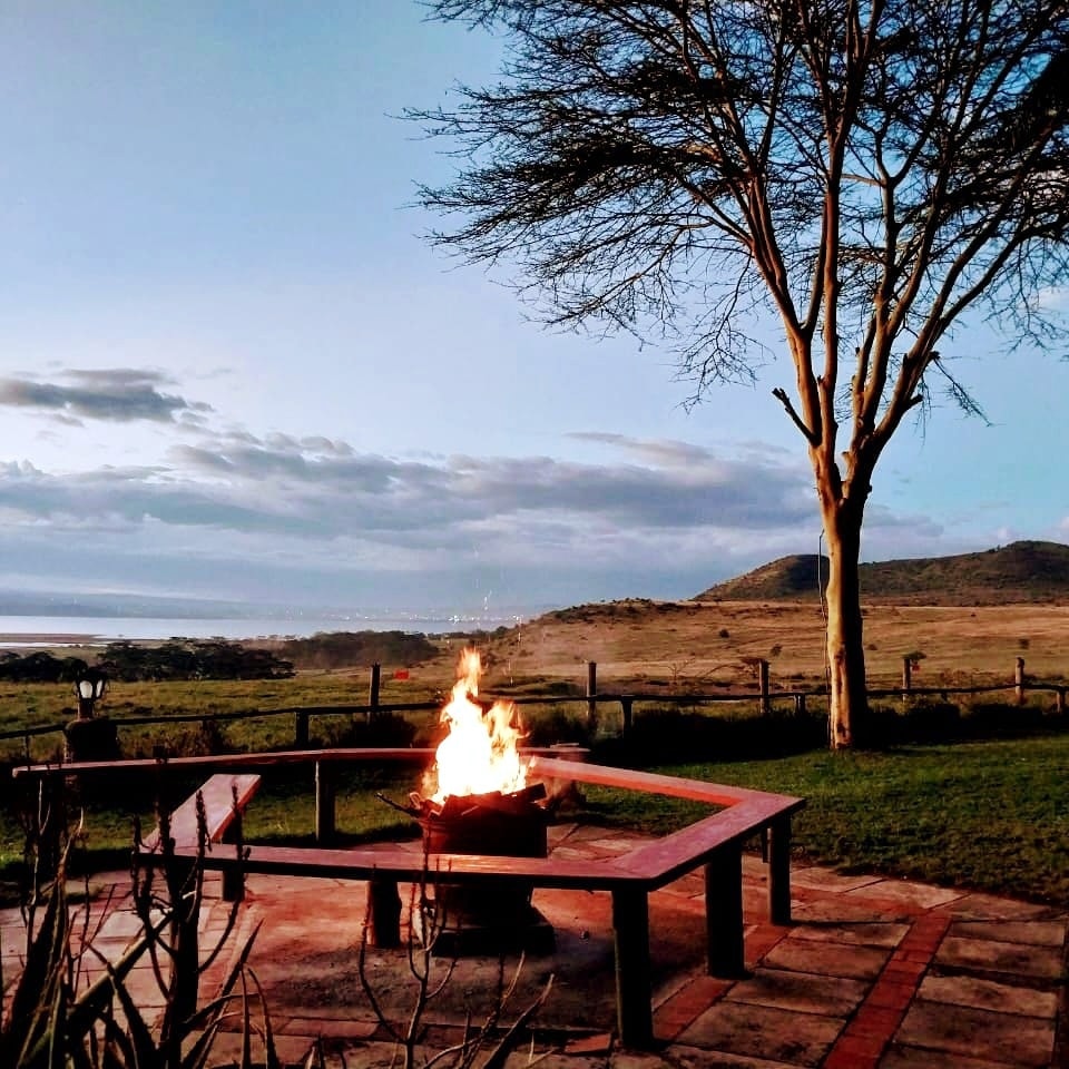 Experience serene evenings at Lake Nakuru Lodge